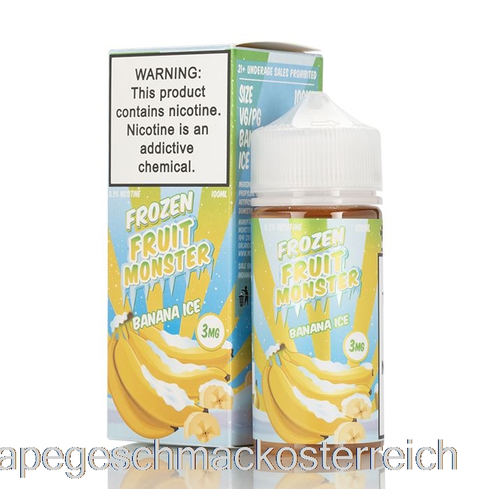 Eisbanane - Gefrorenes Fruchtmonster - 100 Ml 0 Mg Vape-Geschmack